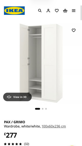 Ikea pax grimo double - pax,