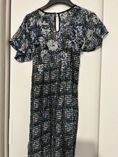 Uttam Boutique Silk Tea  Dress
