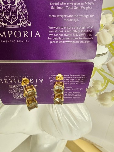10k gold alexandrite earrings - 10k,