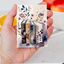 ACEO Books and Flowers