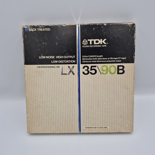 Tdk lx35 reel - reel-reel, audio