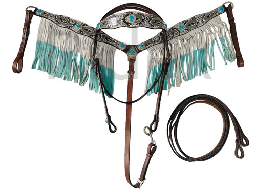 Western leather showman - western,