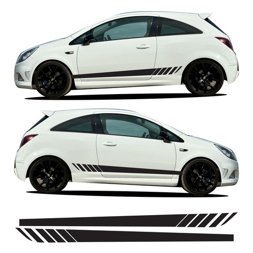Slash side stripes decal - slash,
