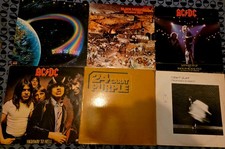 Heavy rock vinyl albums job