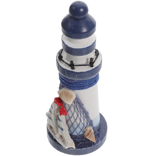 Navy ornaments lighthouse - ornaments,