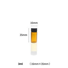 10x Glass Clear Amber Mini