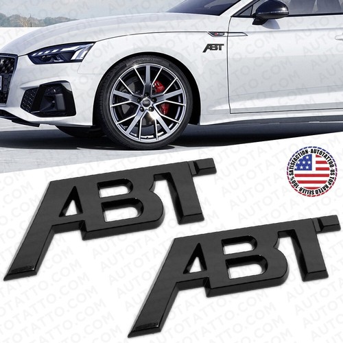 2pcs audi tuning abt - audi,