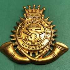 Original Cap Badge - Salvation Army Blood and Fire