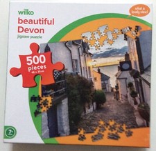 WILKO - BEAUTIFUL DEVON 500 piece jigsaw ?? CLOVELLY