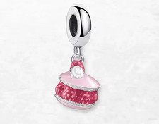 Dessert Macaroon Pink Pudding