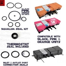 Aqualisa seals black pink - seals, a2