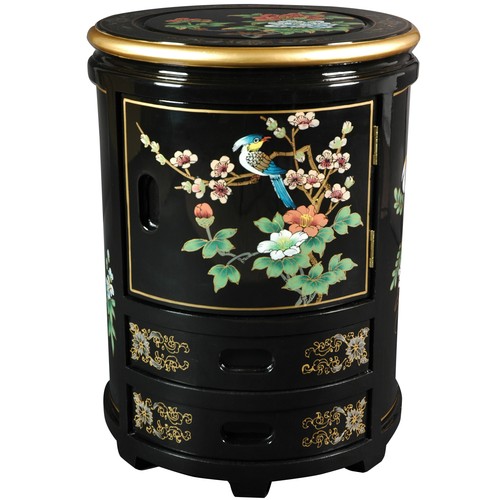 Japanese stool black - japanese,