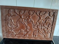 Vintage Large Wooden African Carving