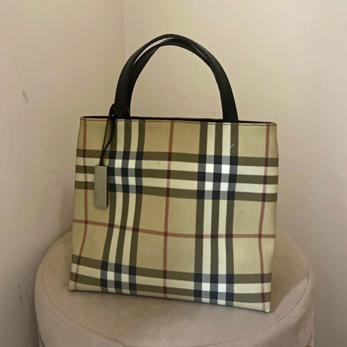 Vintage burberry tote mini - burberry,