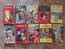 10 x Vintage Edgar Wallace