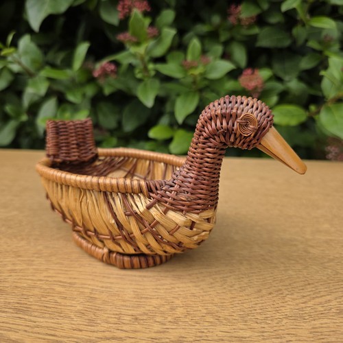 Vintage small wicker rattan - vintage,