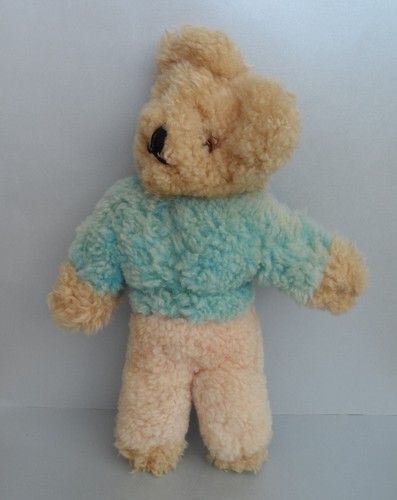 Vintage fluffy teddy - fluffy, with