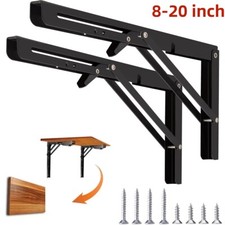8"-20" Folding Shelf Bracket