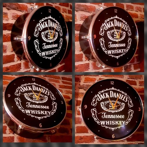Jack daniels drum clock - daniels,
