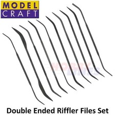 RIFFLER FILE Set 10pc Double