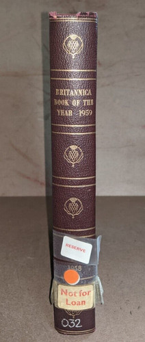 Britannica book the - britannica, year