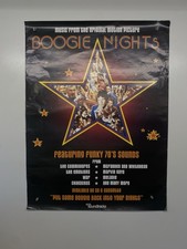 Boogie Nights Soundtrack Poster Original Promotion Funky 70's Sounds  1997