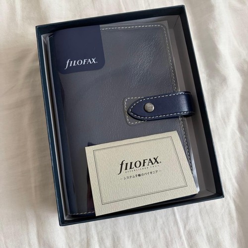 Filofax malden bible size navy - bible,