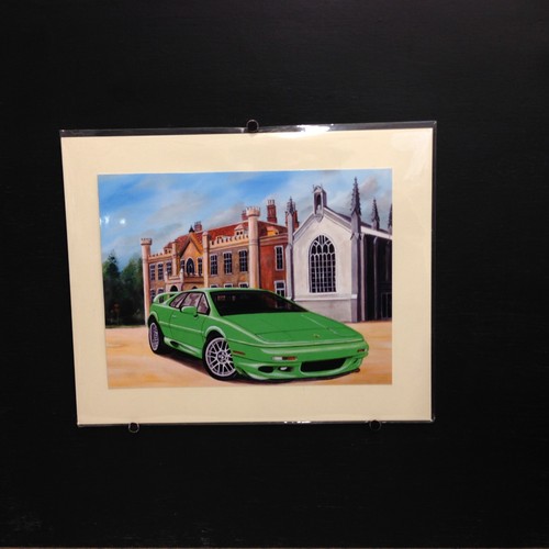 Lotus esprit print - v8,