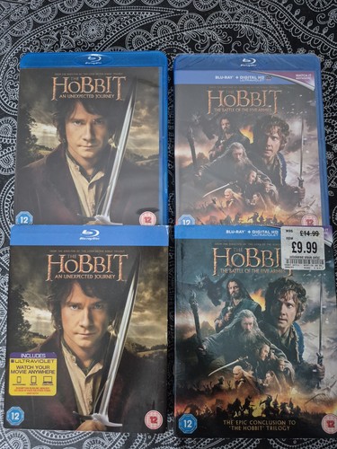 The hobbit trilogy blu ray - hobbit, blu-ray