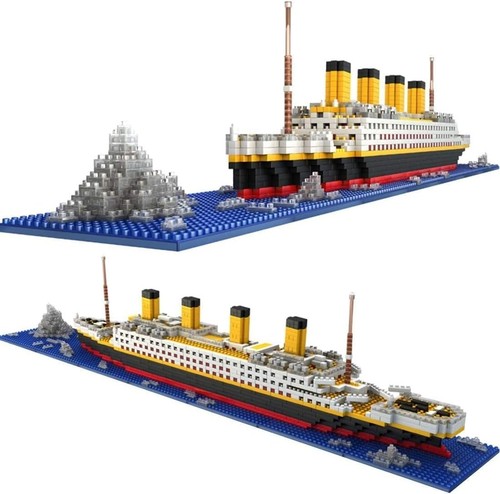 Titanic model building blocks - model,