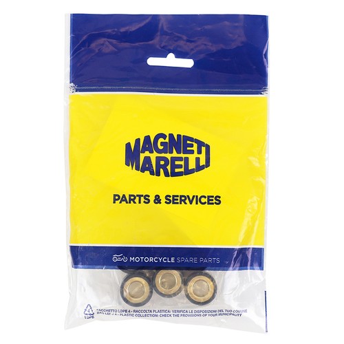Maxiscooter roller weights