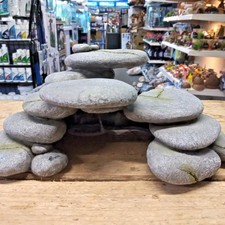 Grey Pebble Stack Rock Effect