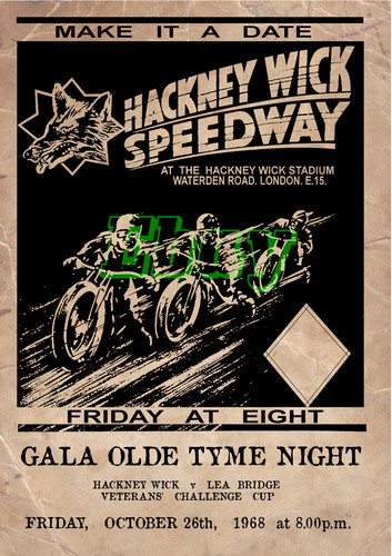 Hackney wolves speedway 1960s - hackney,