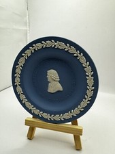 Vintage Wedgwood FRS Blue Jasperware 250th (1730-1980) Anniversary Pin Dish