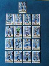 Topps Match Attax Cards - Lot of 17 - Reading - 2007/08 - Red Back