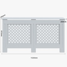 Radiator Cover S/M/L/XL Wall