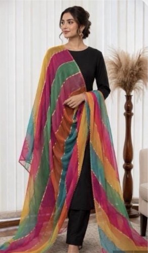 Indian multicoloured dupatta - multicoloured,