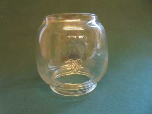 Vintage veritas glass shade - vintage,