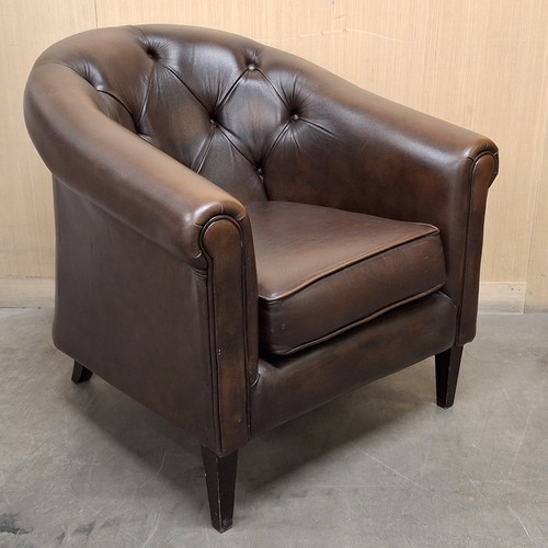 Thomas lloyd leather - tub, chair