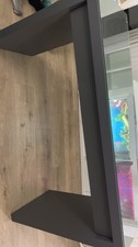 Grey vanity unit