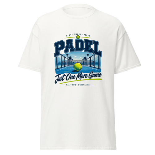 Padel shirt rally now worry - t-shirt,