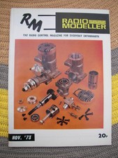 Radio Modeller Magazine November 1973 no free plans Halcyon plan feature article