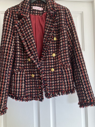 Pink boutique tweed - pink,