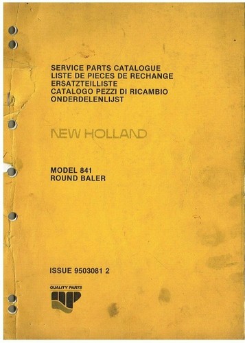 New holland model 841 - new,