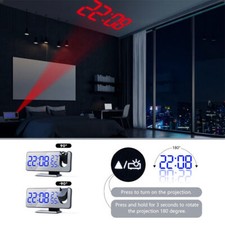 Digital Projection Alarm Clock