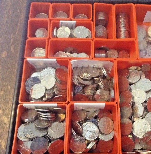 2011 olympic 50p coins incl - olympic,