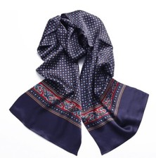 Men's 100 Silk Paisley Scarf