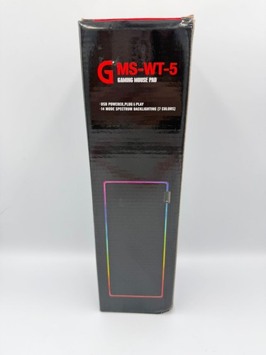 Rgb gaming mouse pad led - mouse,