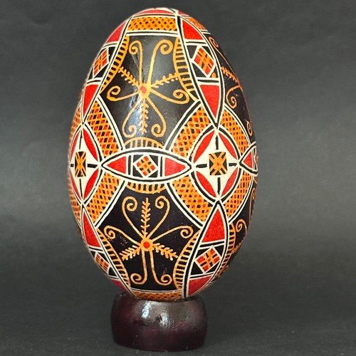 Real ukrainian pysanky goose - ukrainian,