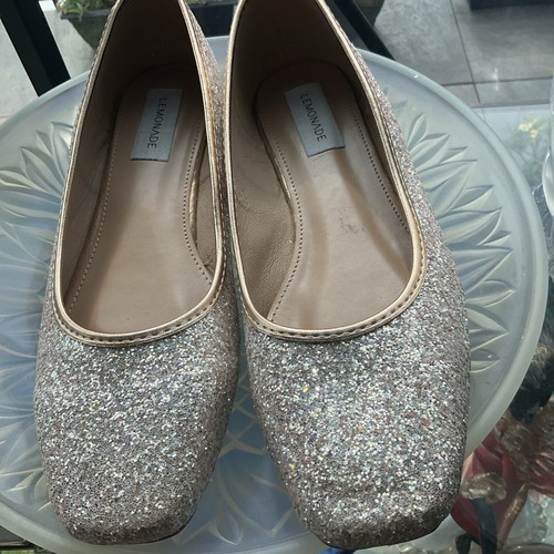 Lemonade glitter pumps - glitter,